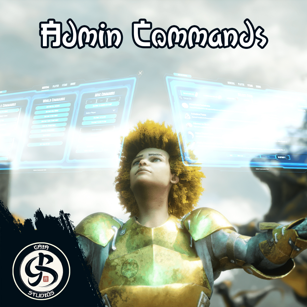 Admin Commands | Gaia Studios